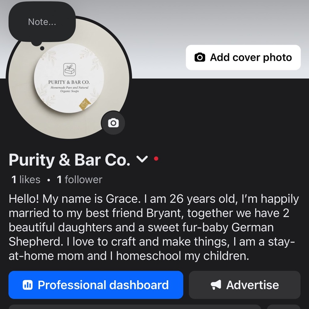 Facebook Business Page